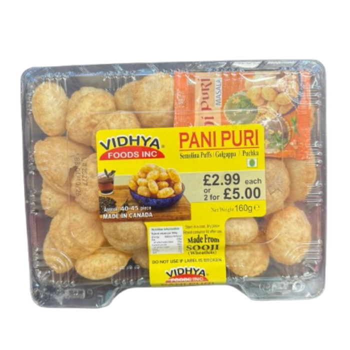 Vidhya Pani Puri Kit (40pcs) 160gm