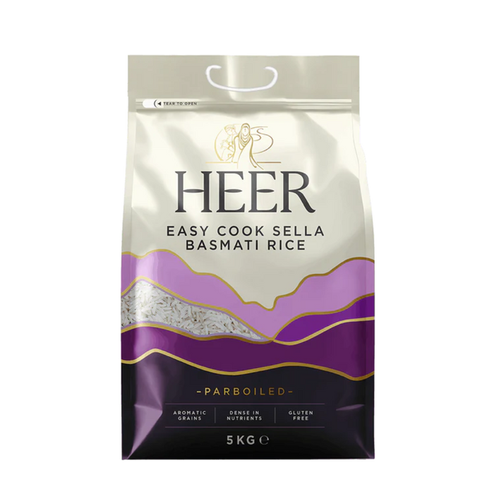 HEER Easy Cook Sella Basmati Rice-5kg