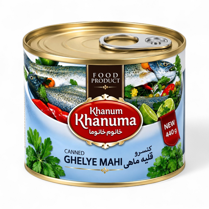Khanum Khanuma - Herbs For Fish Stew (Ghelye Mahi) 440gm