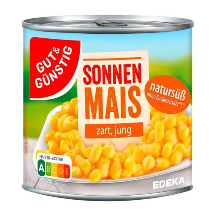 G&G Sonnenmais - Sweet Corn (Canned) 330gm