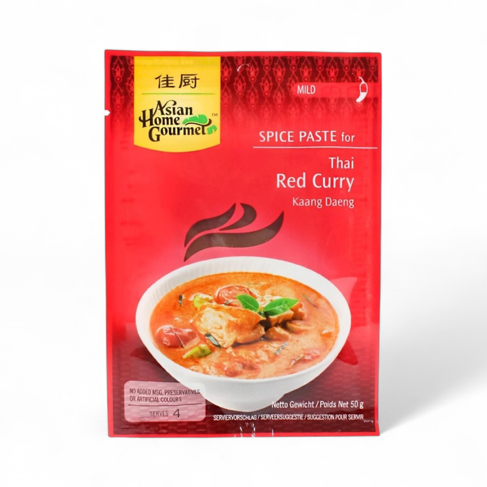AHG Spice Paste – Thai Red Curry (Mild) 50gm