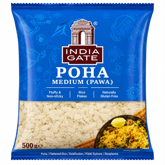 India Gate Poha - Medium 500gm