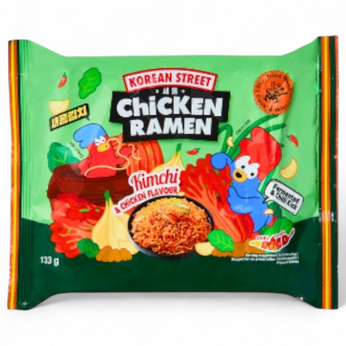 Korean Street Chicken Ramen - Kimchi & Chicken Flavour 133gm
