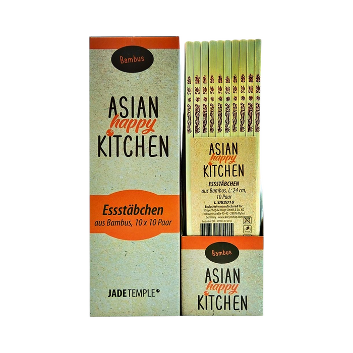 Asian Kitchen Essstäbchen (24cm) 10Paar