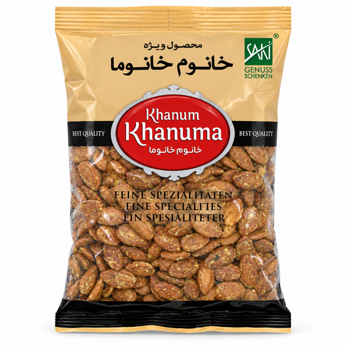 Khanum Khanuma - Watermelon Seeds With Golpar (Salted) 200gm