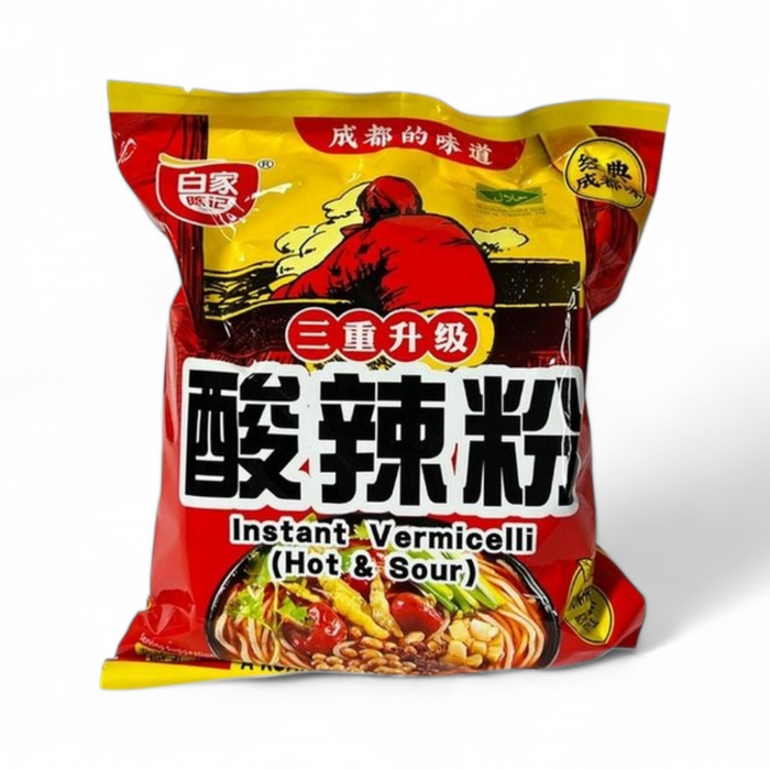 Baijia Instant Vermicelli - Hot & Sour 105gm