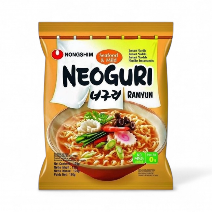 Nongshim Neoguri Ramyun Noodles - Seafood & Mild 120gm