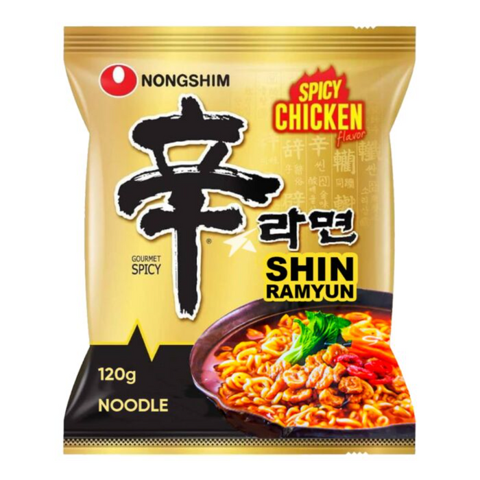 Nongshim Shin Ramyun Noodles - Spicy Chicken 120gm