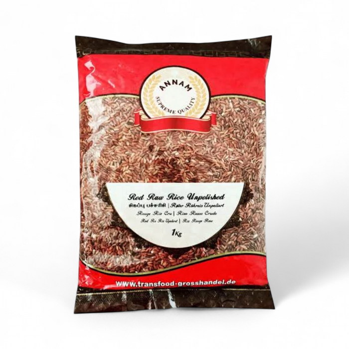 Annam Red Raw Rice (Unpolished) 1kg