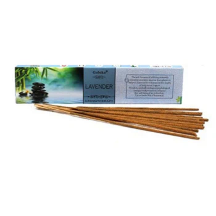 Goloka Incense Sticks - Lavender 15gm