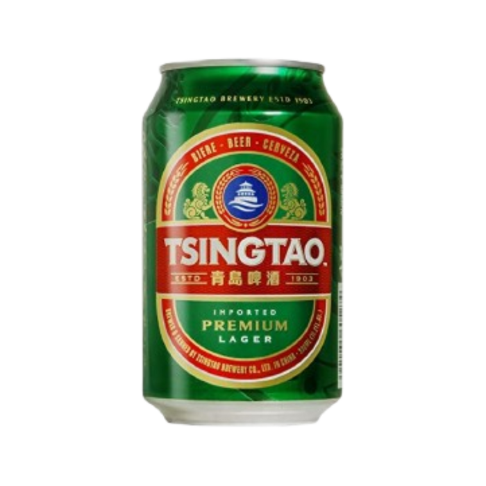 Tsingtao Premium Beer can (4.7% Alc) 330ml