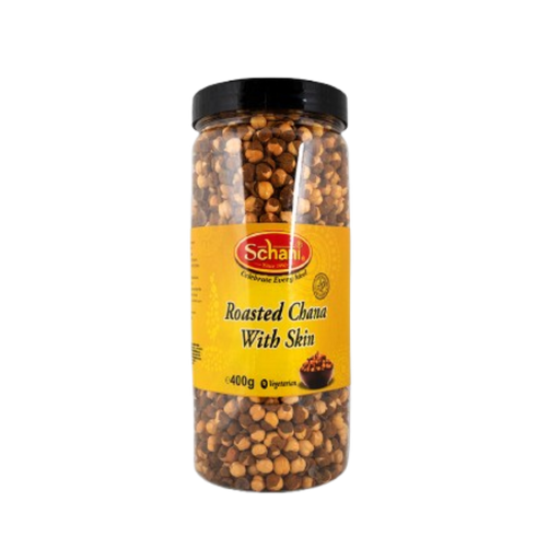 Schani Roasted Chana with Skin (jar) 400gm