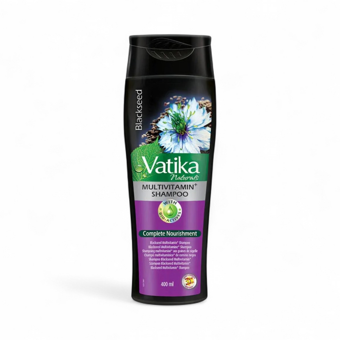 Vatika Naturals Multivitamin Shampoo – Blackseed 400ml