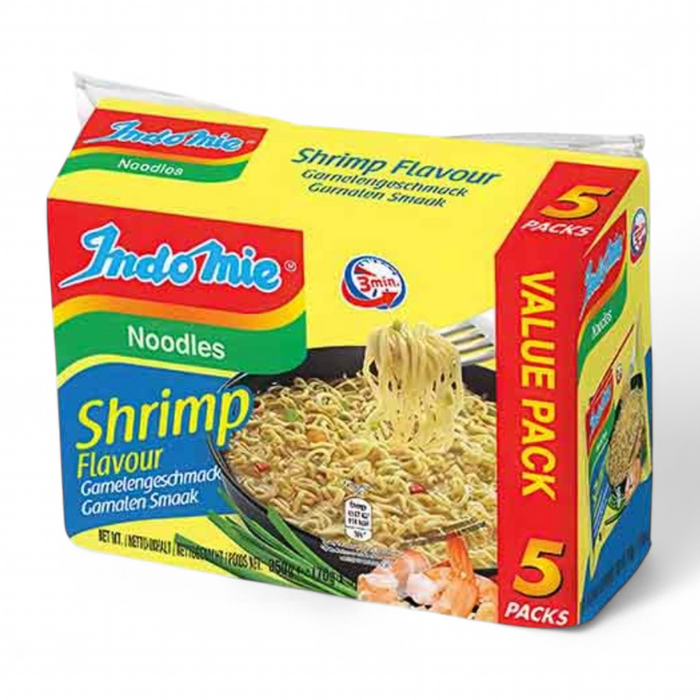 Indomie Instant Noodles - Shrimp Flavour (5packs) 350gm
