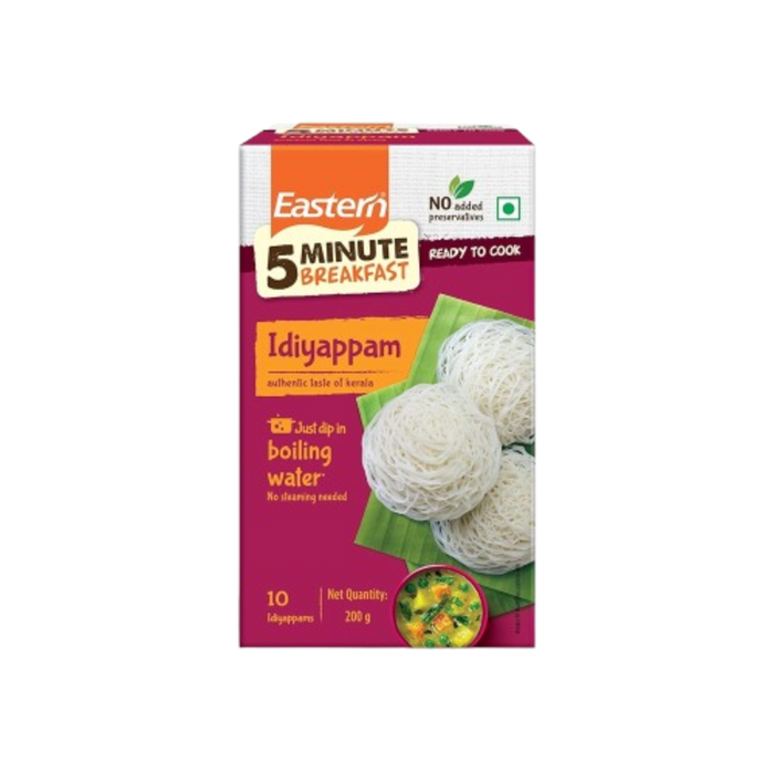 Eastern 5 - Minute Ready to Eat - Idiyappam (10-11pcs) 200gm