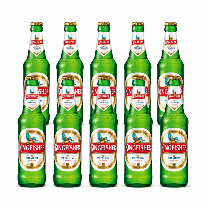 10 x Kingfisher Premium Beer (4.5% Alc) 330ml - Only Berlin Delivery