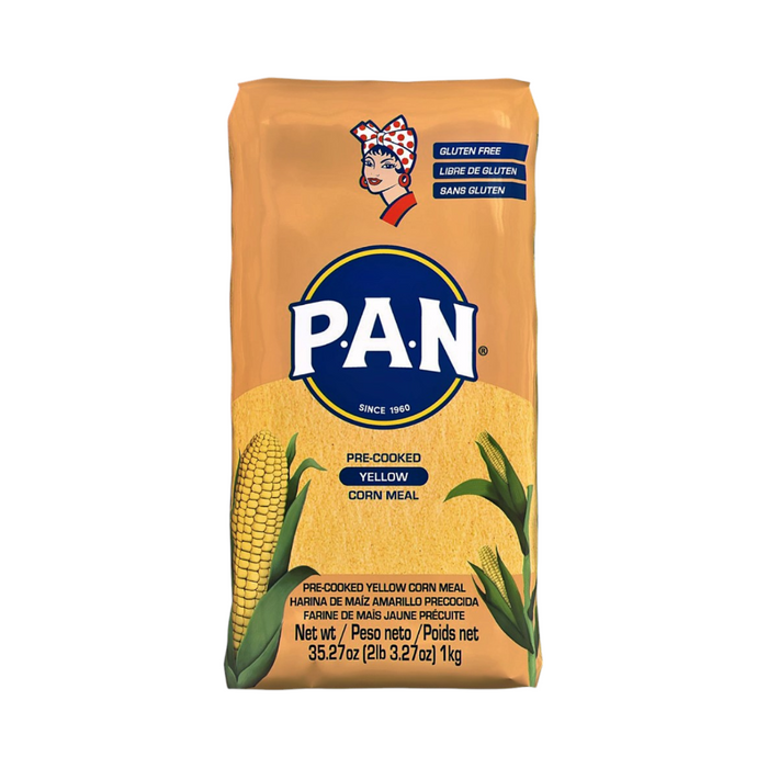 PAN Yellow Corn Flour (Corn Mehl) 1kg