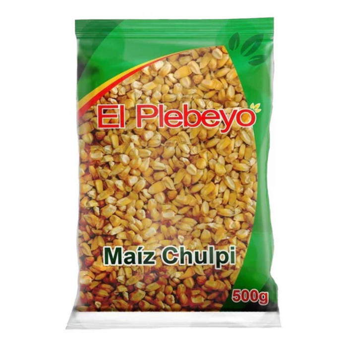 El Plebeyo Maíz Chulpi 500gm
