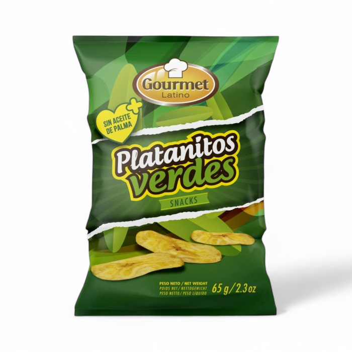 Gournmet Latino - Platanitos Verdes 65gm
