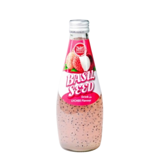 Heera Basil Seed Drink - Lychee 290ml