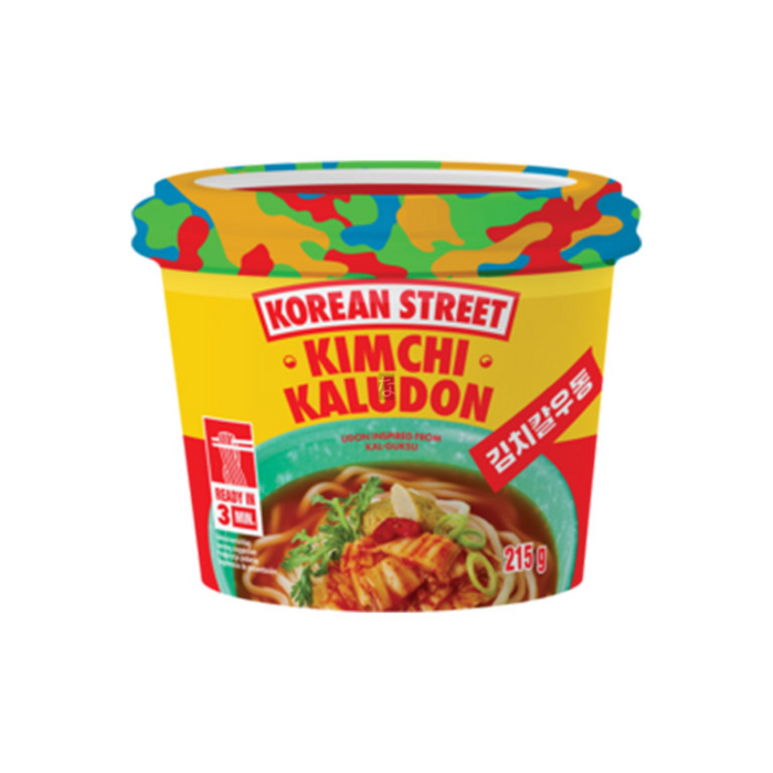 Korean Street Instant Noodle - Kaludon Kimchi 215gm