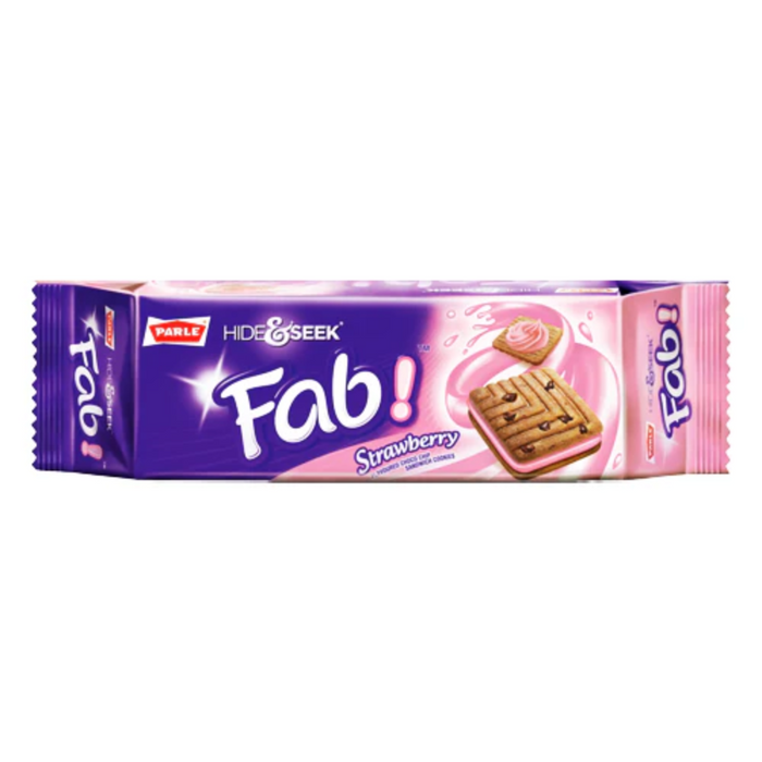 Parle Hide & Seek Fab - Strawberry 112gm