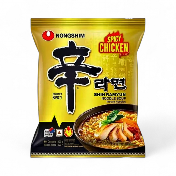 Nongshim Shin Ramyun Noodles - Spicy Chicken 120gm