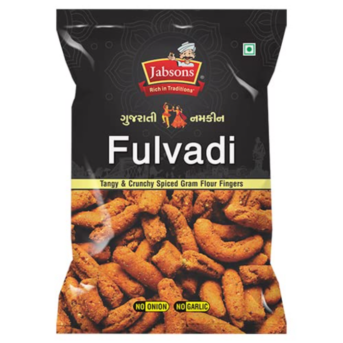 Jabsons Fulvadi (Tangy & Crunchy Spiced Gram Flour Fingers) 180gm