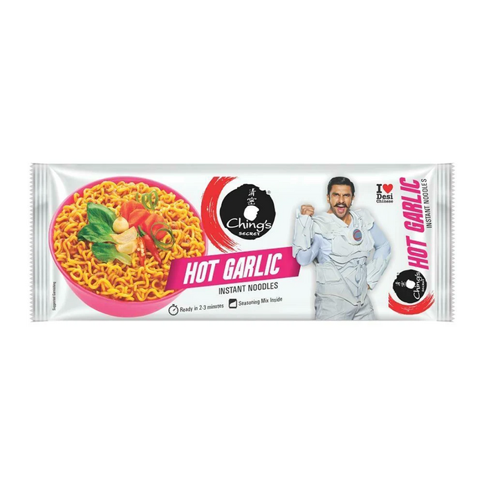 Ching's Instant Noodles - Hot Garlic 240gm
