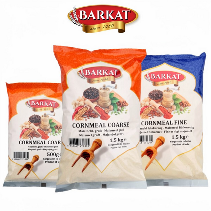 Barkat Cornmeal Coarse 500gm (BBE: 06.2026)