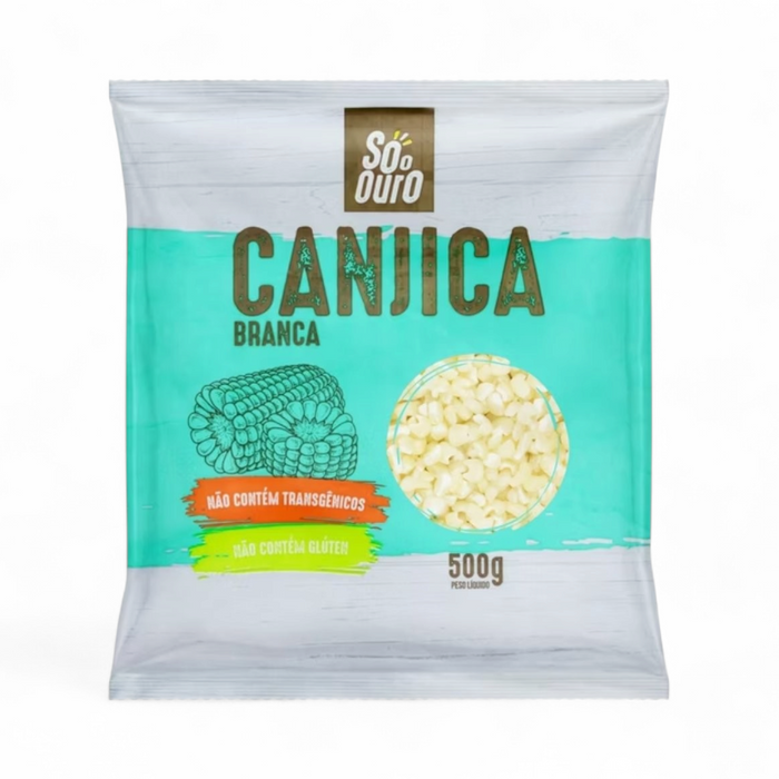So O Ouro - Canjica Branca 500gm