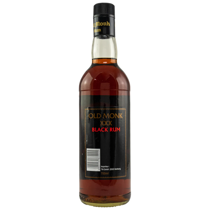 Old Monk XXX Black Rum (37.5% alc) 700ml - Only Berlin Delivery