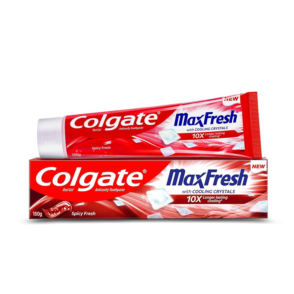Small Red Toothpaste Colgate Max Fresh Red Toothpaste 150ml — Zora Supermarkt