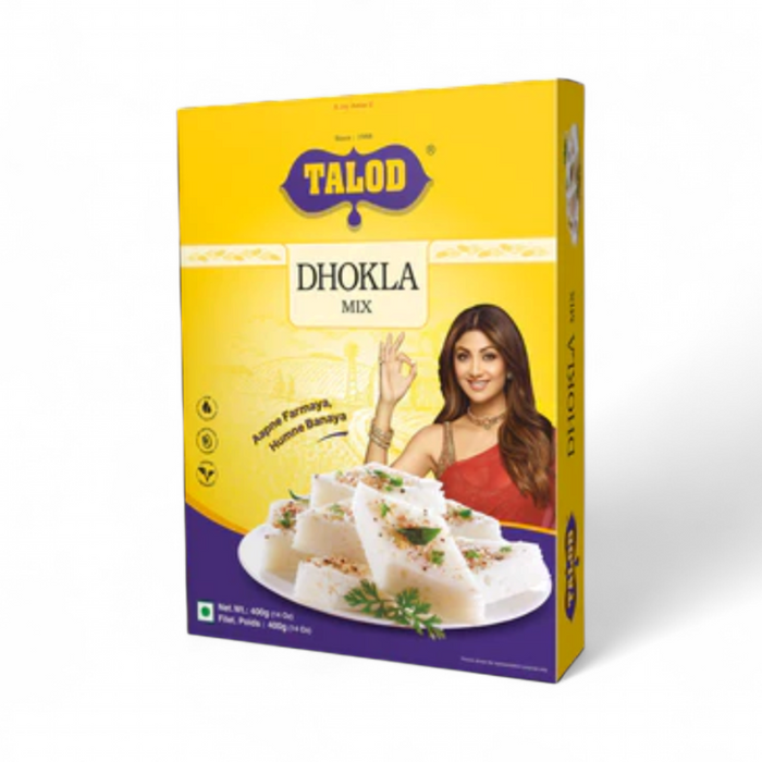 Talod Instant Mix - Dhokla Flour 400gm (BBE: 06.2026)