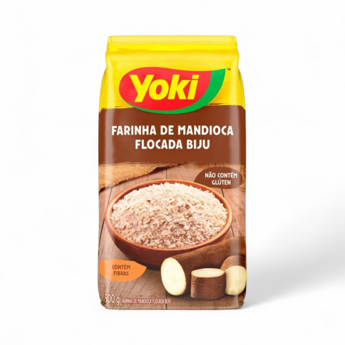 Yoki Farinha De Mandioca Flocada Biju 500gm