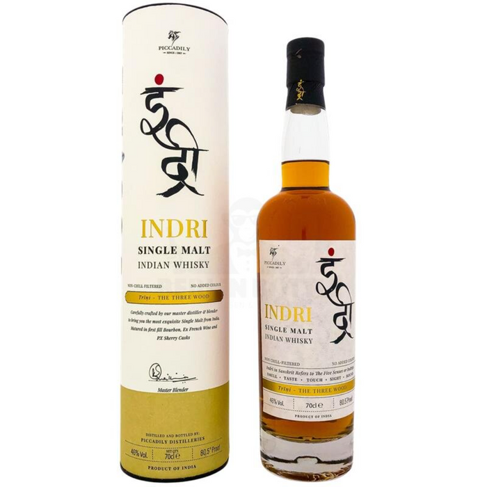 Indri Trini Single Malt (46% alc) 700ml - Only Berlin Delivery