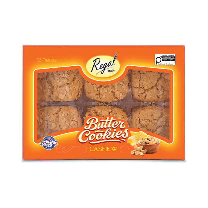 Regal Butter Cookies - Cashew (12pcs) 250gm