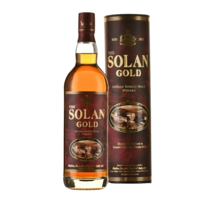 Solan Gold Whisky - Single Malt (42.8% alc) 750ml - Only Berlin Delivery
