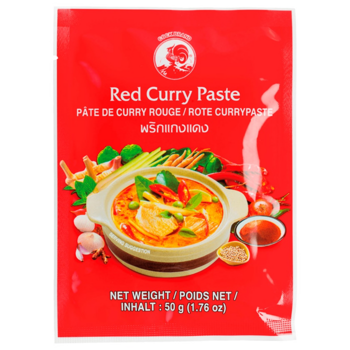 Cock Red Curry Paste 50gm