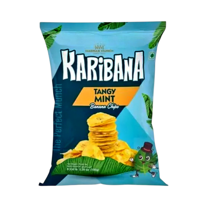 Karibana Plantain Chips - Tangy Mint 150gm