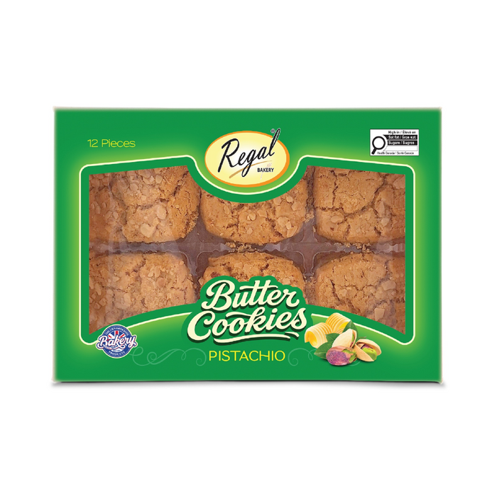 Regal Butter Cookies - Pistachio (12pcs) 250gm