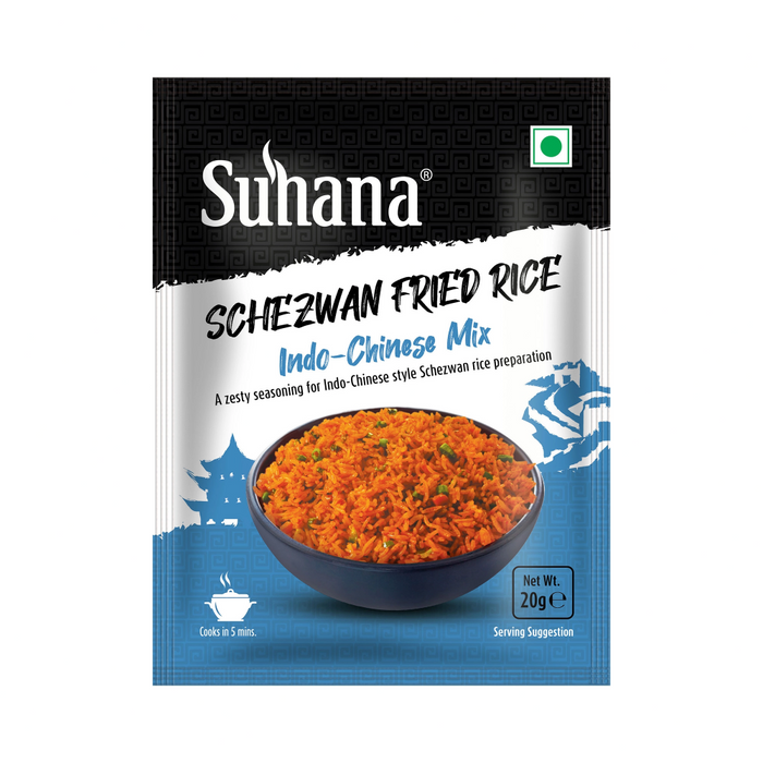 Suhana Schezwan Fried Rice Indo Chinese Mix 20gm