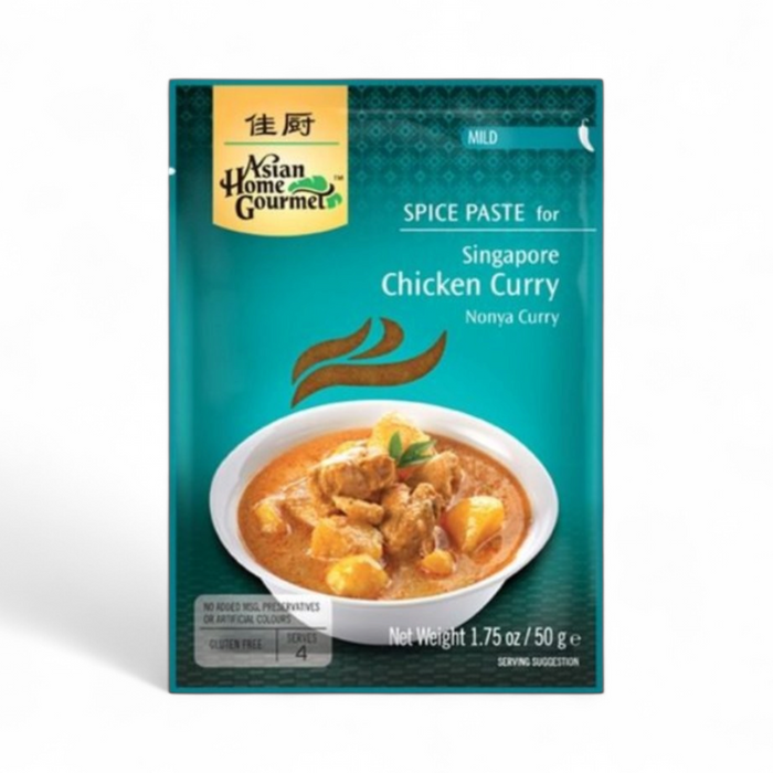 AHG Spice Paste – Singapore Chicken Curry (Mild) 50gm