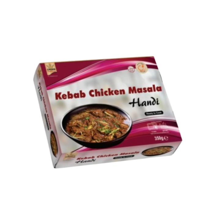 Frozen Crown Handi - Kebab Chicken Masala 375gm (Only Berlin Delivery)