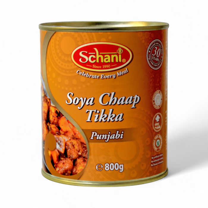 Schani Soya Chaap Tikka - Punjabi (Canned) 800gm