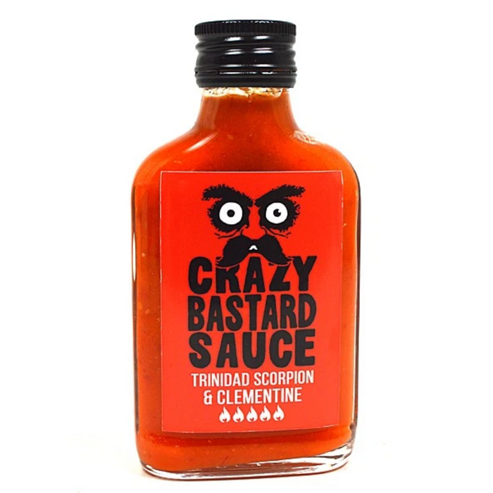 Crazy Bastard Sauce  – Trinidad Scorpion & Clementine 100ml