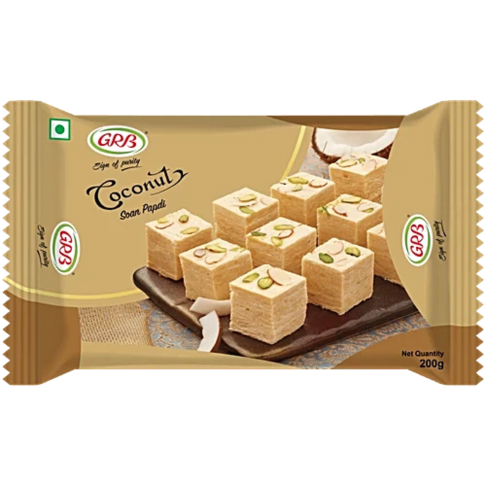 GRB Soan Papdi - Coconut 200gm