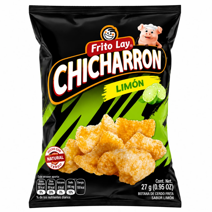 Frito Lay Chicharron Limón 27gm