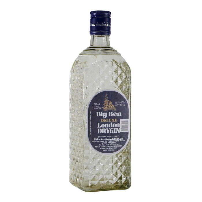 Big Ben - London Deluxe Dry Gin (42.8% alc) 750ml - Only Berlin Delivery