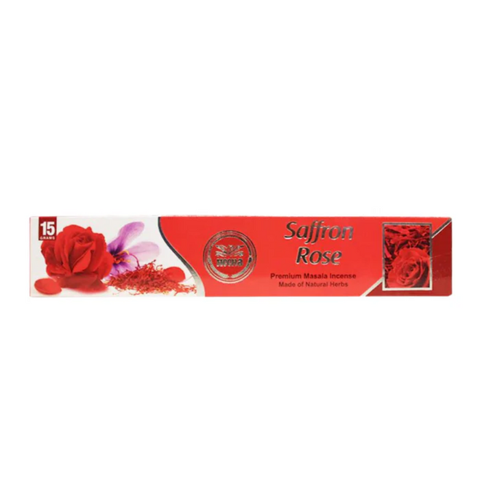 Heera Incense Sticks - Rose Saffron 15gm